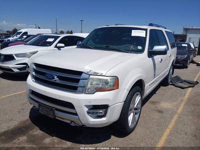 45709284 :رقم المزاد ، 1FMJK1MTXHEA44896 vin ، 2017 Ford Expedition El Platinum مزاد بيع