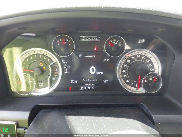 45709352 :رقم المزاد ، 3C6RR6LT6GG343785 vin ، 2016 Ram 1500 Slt مزاد بيع