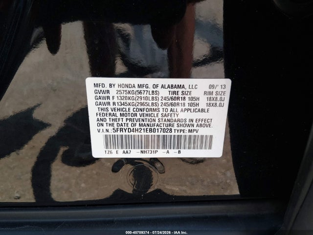 Acura MDX 2014 5FRYD4H21EB017028 Image 9