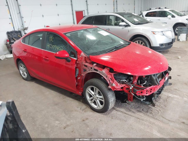 45709402 :رقم المزاد ، 1G1BE5SM5H7237778 vin ، 2017 Chevrolet Cruze Lt Auto مزاد بيع
