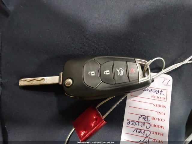 45709402 :رقم المزاد ، 1G1BE5SM5H7237778 vin ، 2017 Chevrolet Cruze Lt Auto مزاد بيع