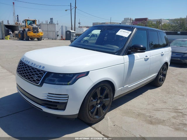 Продажа на аукционе авто 2018 Land Rover Range Rover 3.0l V6 Supercharged Hse, vin: SALGS2SV2JA509301, номер лота: 45709444
