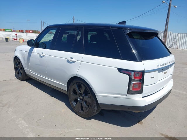 Продажа на аукционе авто 2018 Land Rover Range Rover 3.0l V6 Supercharged Hse, vin: SALGS2SV2JA509301, номер лота: 45709444