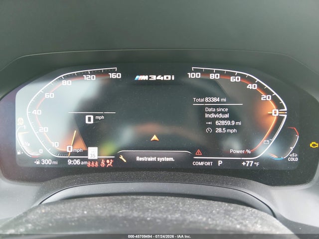 Aukcja sprzedaży 2021 Bmw M340i, vin: 3MW5U7J00M8B60289, numer aukcji: 45709494