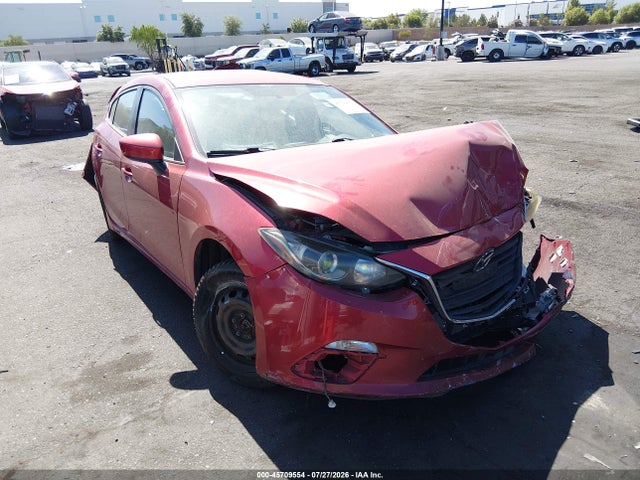 45709554 :رقم المزاد ، JM1BM1K75F1224350 vin ، 2015 Mazda Mazda3 I Sport مزاد بيع
