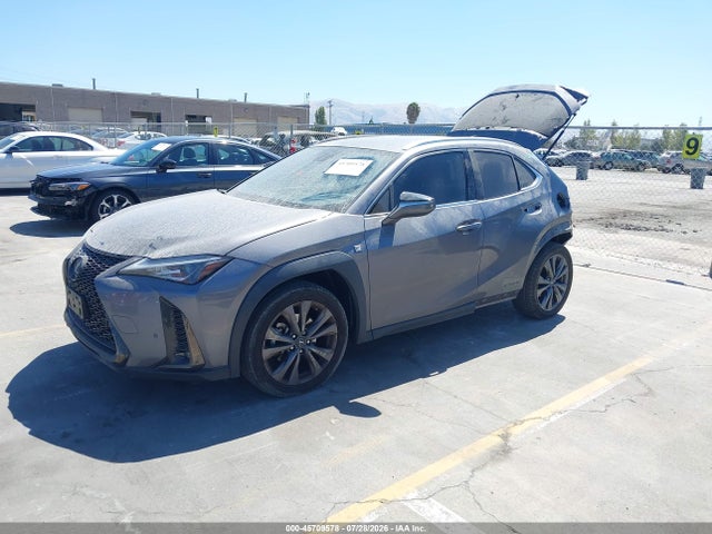 45709578 :رقم المزاد ، JTHE9JBHXM2040180 vin ، 2021 Lexus Ux 250h F Sport مزاد بيع