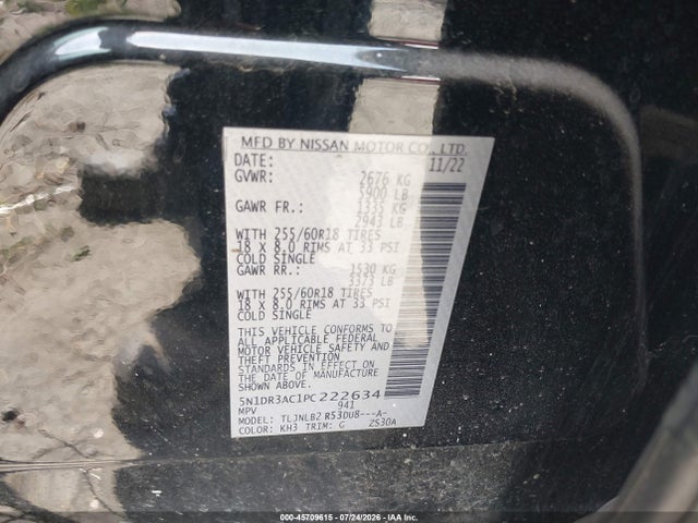 Nissan Pathfinder S 4wd 2023 5N1DR3AC1PC222634 Image 9