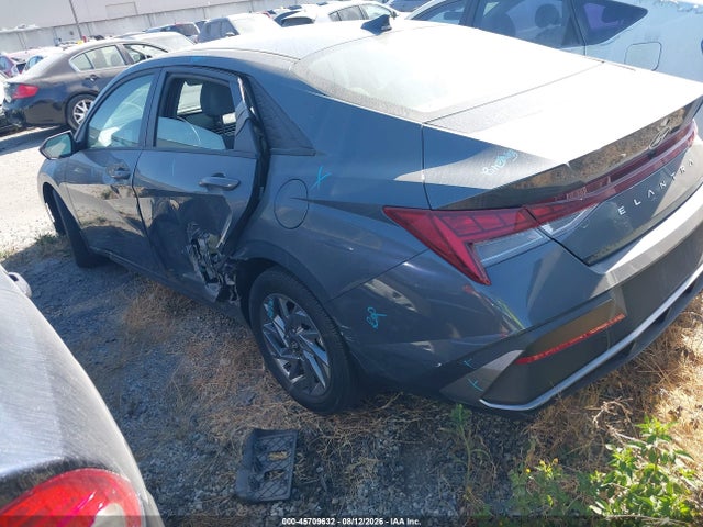 KMHLM4DJ2SU135435 Hyundai Elantra Hybrid Blue