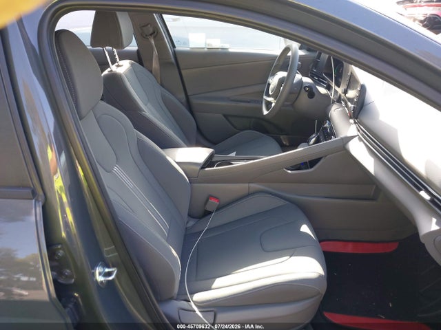 KMHLM4DJ2SU135435 Hyundai Elantra Hybrid Blue