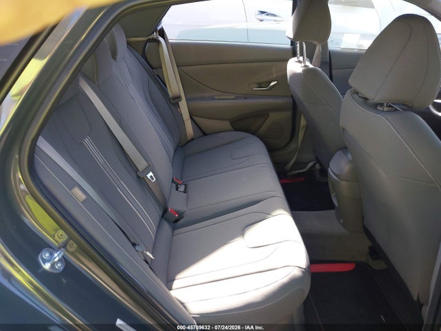 KMHLM4DJ2SU135435 Hyundai Elantra Hybrid Blue