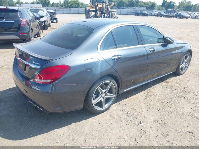 Aukcja sprzedaży 2015 Mercedes-benz C 400 4matic, vin: 55SWF6GB9FU023532, numer aukcji: 45709699