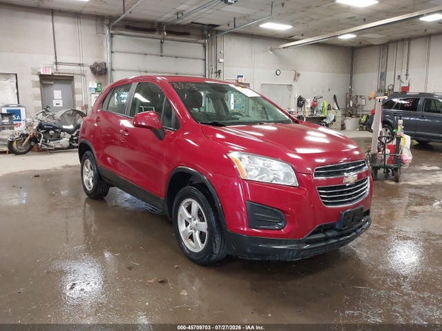 Aukcja sprzedaży 2015 Chevrolet Trax Ls, vin: KL7CJPSB3FB105966, numer aukcji: 45709703