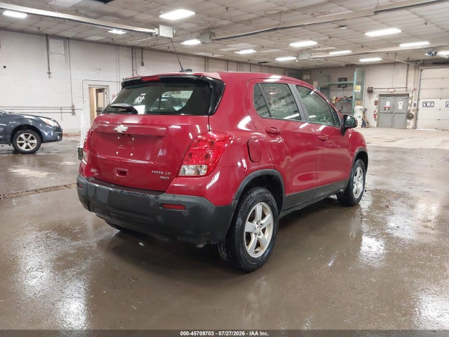 Aukcja sprzedaży 2015 Chevrolet Trax Ls, vin: KL7CJPSB3FB105966, numer aukcji: 45709703