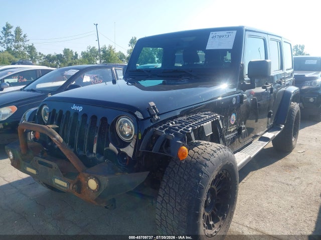 2013 Jeep Wrangler Unlimited Sahara მანქანა იყიდება აუქციონზე, vin: 1C4HJWEG0DL574613, აუქციონის ნომერი: 45709737