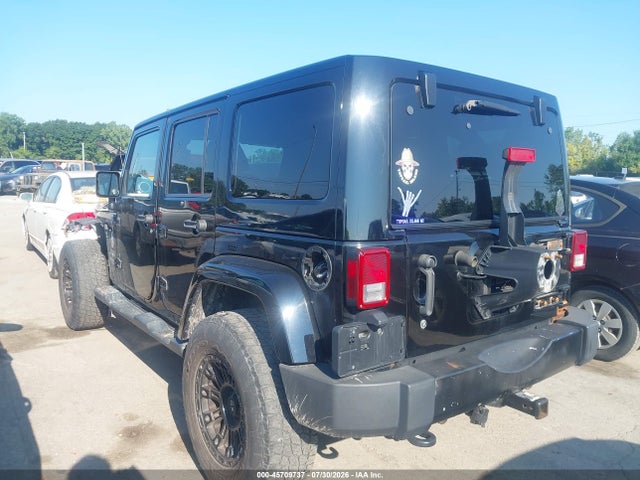 2013 Jeep Wrangler Unlimited Sahara მანქანა იყიდება აუქციონზე, vin: 1C4HJWEG0DL574613, აუქციონის ნომერი: 45709737