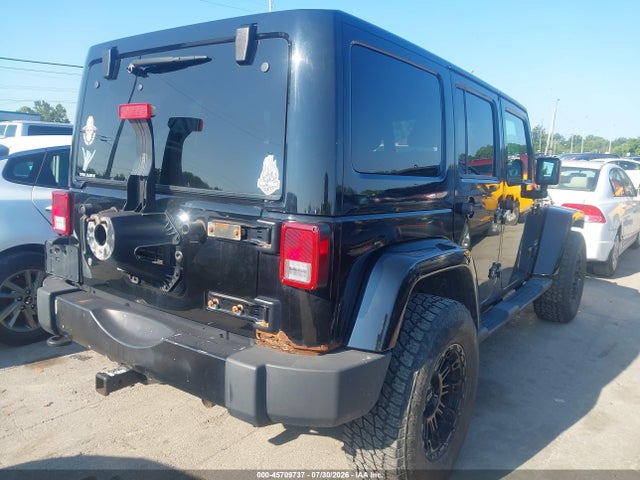 2013 Jeep Wrangler Unlimited Sahara მანქანა იყიდება აუქციონზე, vin: 1C4HJWEG0DL574613, აუქციონის ნომერი: 45709737