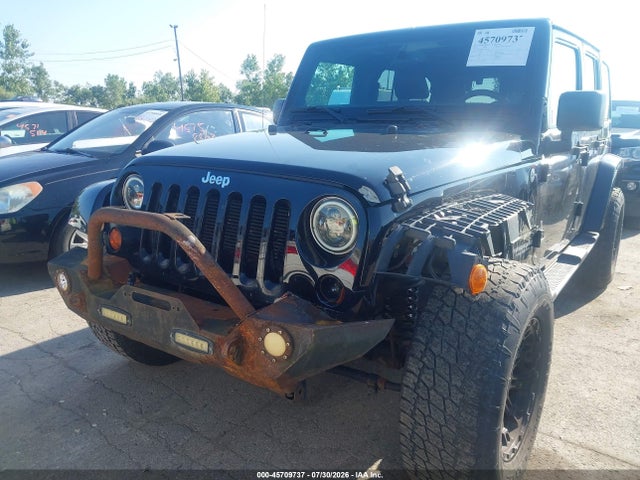 2013 Jeep Wrangler Unlimited Sahara მანქანა იყიდება აუქციონზე, vin: 1C4HJWEG0DL574613, აუქციონის ნომერი: 45709737
