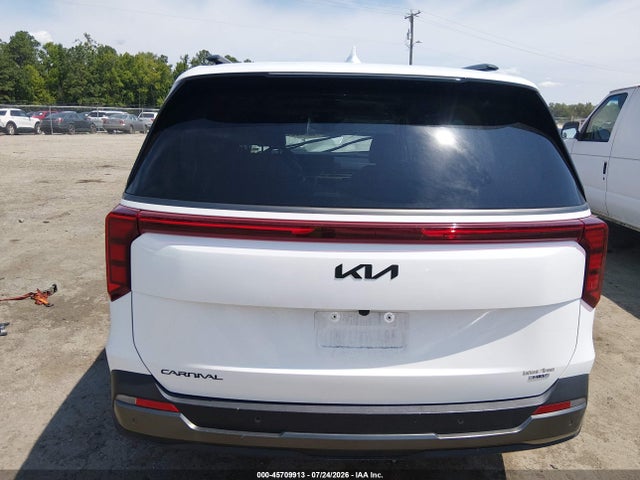 2025 Kia Carnival Mpv Hybrid Sx მანქანა იყიდება აუქციონზე, vin: KNDNE5KA8S6067567, აუქციონის ნომერი: 45709913
