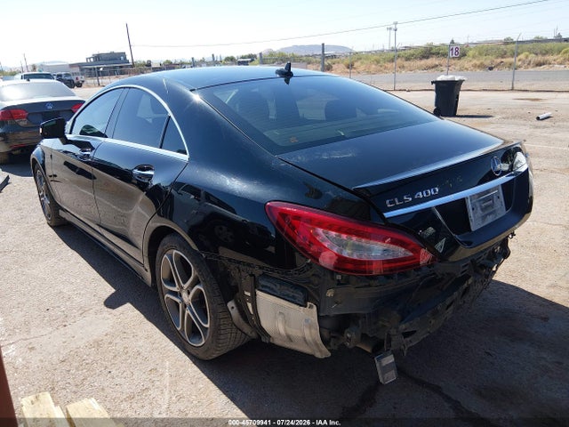 Продажа на аукционе авто 2015 Mercedes-benz Cls 400 4matic, vin: WDDLJ6HB4FA155324, номер лота: 45709941