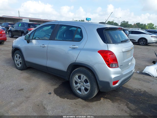 2019 Chevrolet Trax Ls მანქანა იყიდება აუქციონზე, vin: 3GNCJKSB7KL177050, აუქციონის ნომერი: 45709976