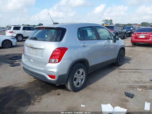 2019 Chevrolet Trax Ls მანქანა იყიდება აუქციონზე, vin: 3GNCJKSB7KL177050, აუქციონის ნომერი: 45709976