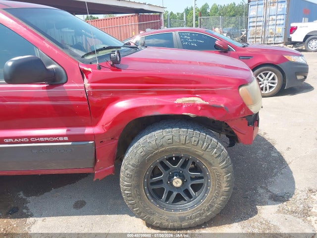 2004 Jeep Grand Cherokee Laredo მანქანა იყიდება აუქციონზე, vin: 1J4GX48SX4C344327, აუქციონის ნომერი: 45709980