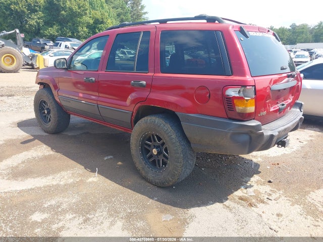 2004 Jeep Grand Cherokee Laredo მანქანა იყიდება აუქციონზე, vin: 1J4GX48SX4C344327, აუქციონის ნომერი: 45709980