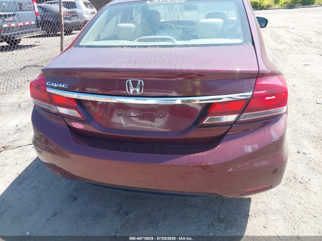 2015 Honda Civic Lx მანქანა იყიდება აუქციონზე, vin: 19XFB2F58FE246846, აუქციონის ნომერი: 45710025