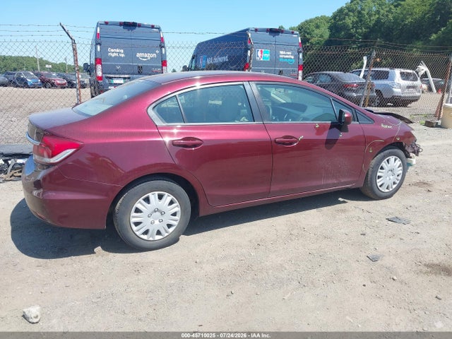 2015 Honda Civic Lx მანქანა იყიდება აუქციონზე, vin: 19XFB2F58FE246846, აუქციონის ნომერი: 45710025