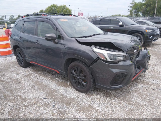 Продажа на аукционе авто 2021 Subaru Forester Sport, vin: JF2SKARCXMH460443, номер лота: 45710037