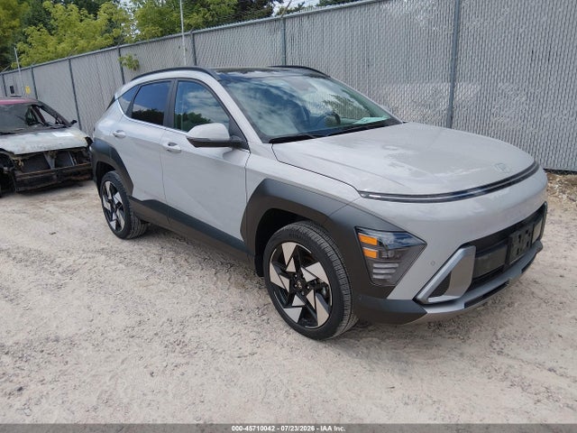 2025 Hyundai Kona Limited მანქანა იყიდება აუქციონზე, vin: KM8HECA33SU291258, აუქციონის ნომერი: 45710042