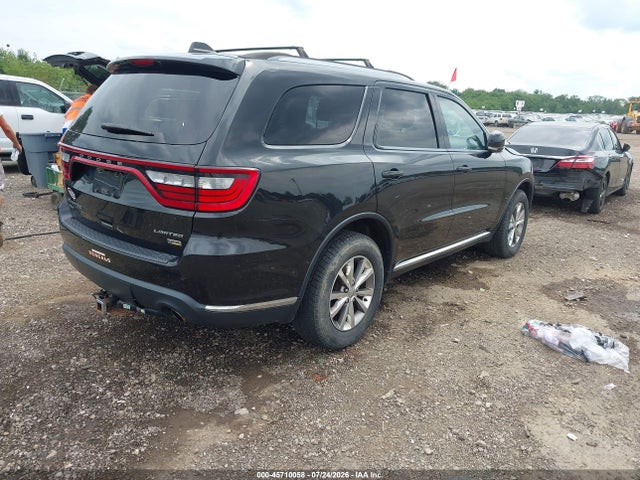 45710058 :رقم المزاد ، 1C4RDJDG9FC740596 vin ، 2015 Dodge Durango Limited مزاد بيع