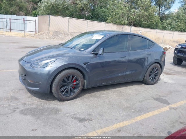 Aukcja sprzedaży 2022 Tesla Model Y Performance Dual Motor All-wheel Drive, vin: 7SAYGDEF2NF343696, numer aukcji: 45710113