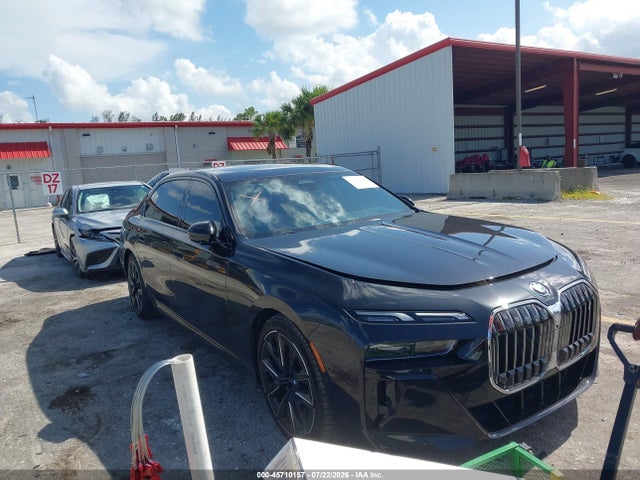 2023 Bmw I7 Xdrive60 მანქანა იყიდება აუქციონზე, vin: WBY53EJ01PCN59170, აუქციონის ნომერი: 45710157