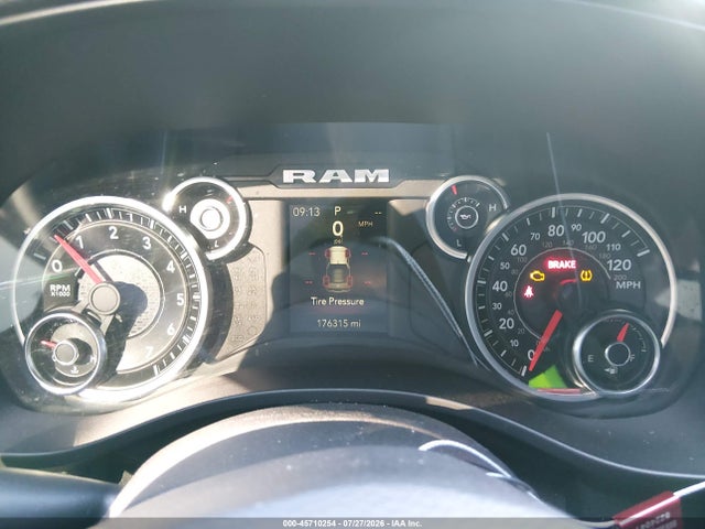 45710254 :رقم المزاد ، 1C6RREFT8KN684384 vin ، 2019 Ram 1500 Big Horn/lone Star  4x2 5'7 Box مزاد بيع