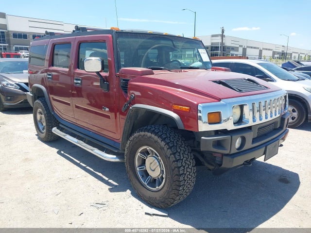 2004 Hummer H2 მანქანა იყიდება აუქციონზე, vin: 5GRGN23U64H122376, აუქციონის ნომერი: 45710292