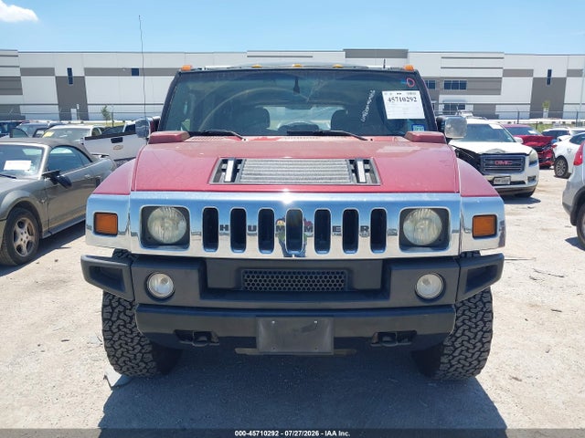 2004 Hummer H2 მანქანა იყიდება აუქციონზე, vin: 5GRGN23U64H122376, აუქციონის ნომერი: 45710292