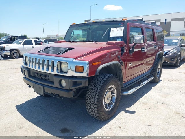 2004 Hummer H2 მანქანა იყიდება აუქციონზე, vin: 5GRGN23U64H122376, აუქციონის ნომერი: 45710292