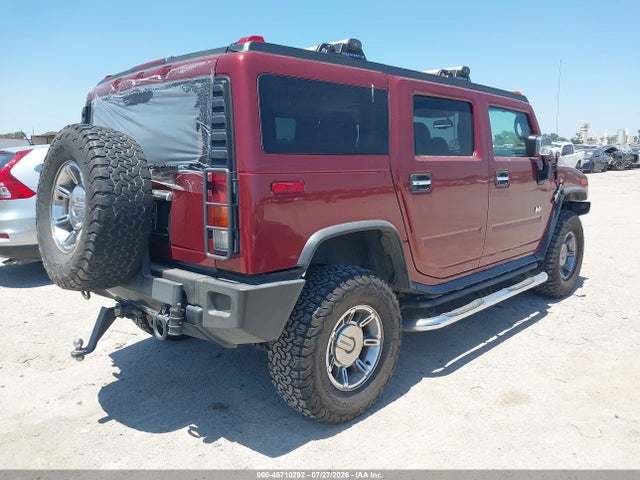 2004 Hummer H2 მანქანა იყიდება აუქციონზე, vin: 5GRGN23U64H122376, აუქციონის ნომერი: 45710292
