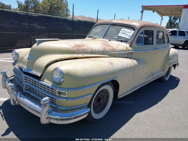 45710304 :رقم المزاد ، 70699850 vin ، 1948 Chrysler 4 Door Sedan مزاد بيع