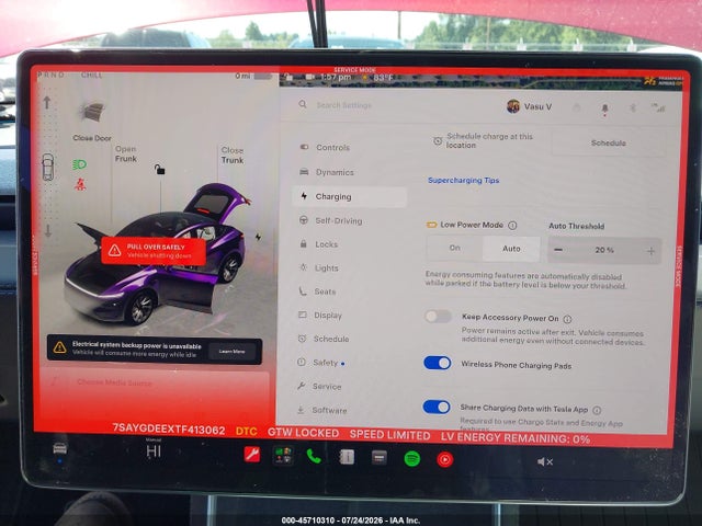 7SAYGDEEXTF413062 Tesla Model Y All-wheel Drive/long Range Launch Series/premium All-wheel Drive