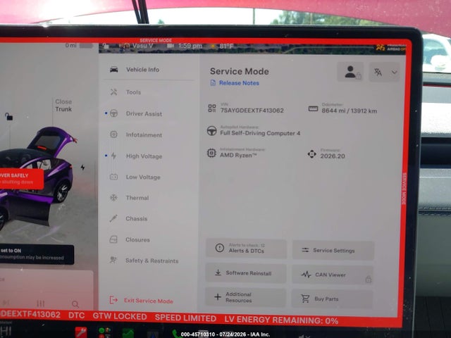 7SAYGDEEXTF413062 Tesla Model Y All-wheel Drive/long Range Launch Series/premium All-wheel Drive