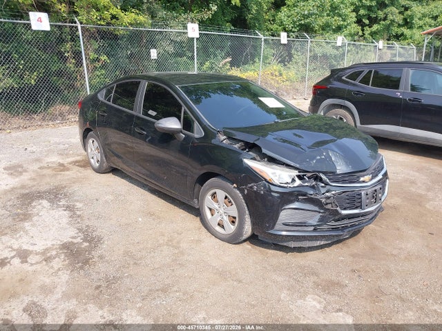 45710345 :رقم المزاد ، 1G1BC5SM0G7260356 vin ، 2016 Chevrolet Cruze Ls Auto مزاد بيع