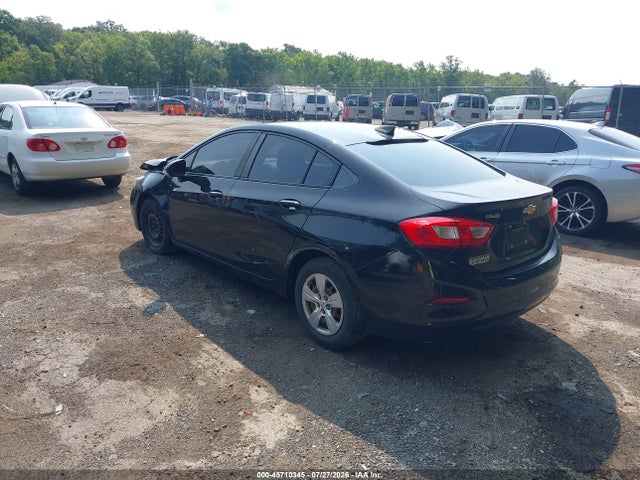45710345 :رقم المزاد ، 1G1BC5SM0G7260356 vin ، 2016 Chevrolet Cruze Ls Auto مزاد بيع