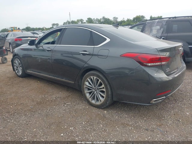 45710456 :رقم المزاد ، KMHGN4JE6HU200267 vin ، 2017 Genesis G80 3.8 مزاد بيع