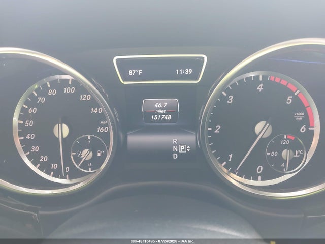 Продаж на аукціоні авто 2014 Mercedes-benz Ml 350 Bluetec 4matic, vin: 4JGDA2EB0EA373010, номер лоту: 45710495