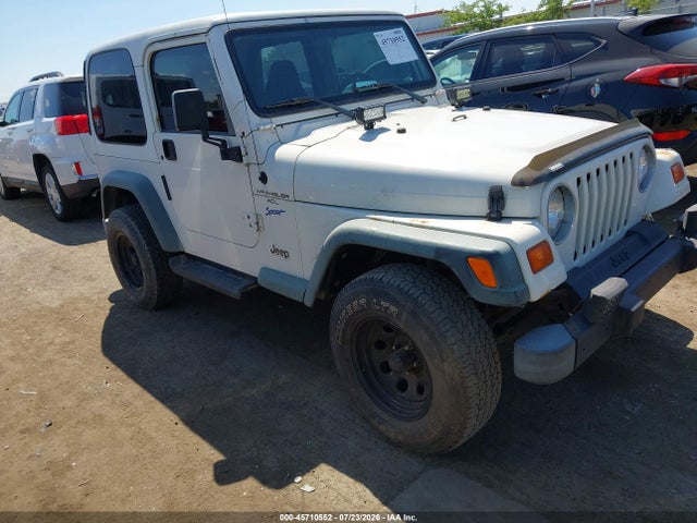 45710552 :رقم المزاد ، 1J4FY19S3WP724885 vin ، 1998 Jeep Wrangler Sport مزاد بيع