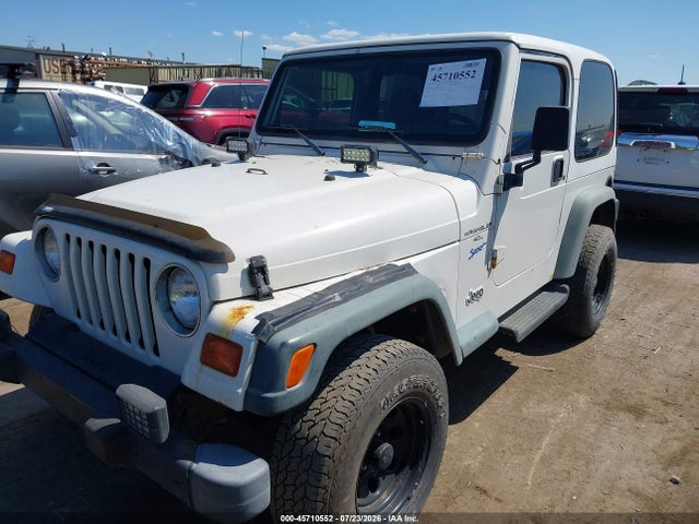 Продажа на аукционе авто 1998 Jeep Wrangler Sport, vin: 1J4FY19S3WP724885, номер лота: 45710552