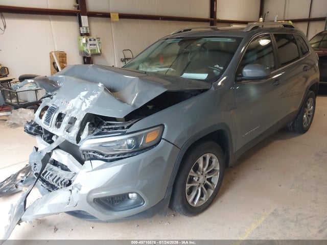 45710578 :رقم المزاد ، 1C4PJLMX1MD203689 vin ، 2021 Jeep Cherokee Latitude Lux Fwd مزاد بيع