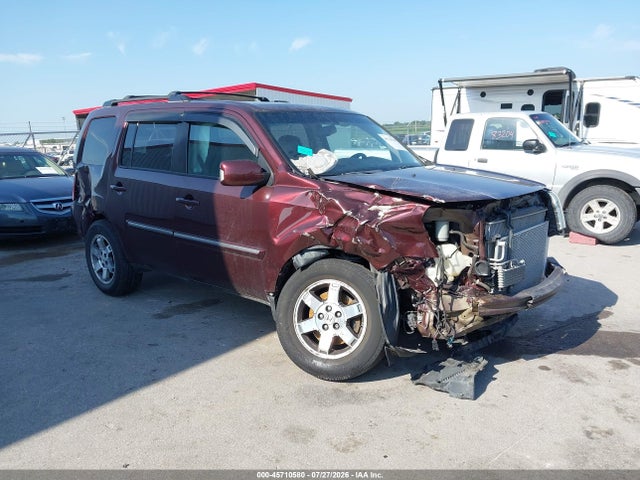 2011 Honda Pilot Touring მანქანა იყიდება აუქციონზე, vin: 5FNYF4H9XBB072601, აუქციონის ნომერი: 45710580